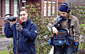 Sound team: Christian Handel, Roman Franke / EIN SCHÖNER TAG (A BEAUTIFUL DAY) © 2005 Lanapul Film